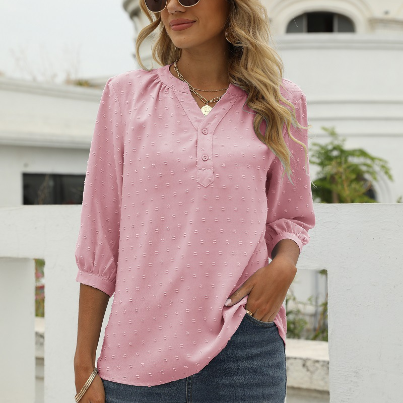 Bell Shape Long Sleeves Blouse-My Comfy Blouse