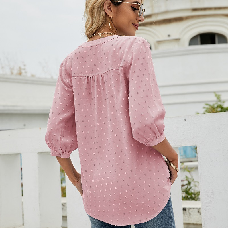 Bell Shape Long Sleeves Blouse-My Comfy Blouse