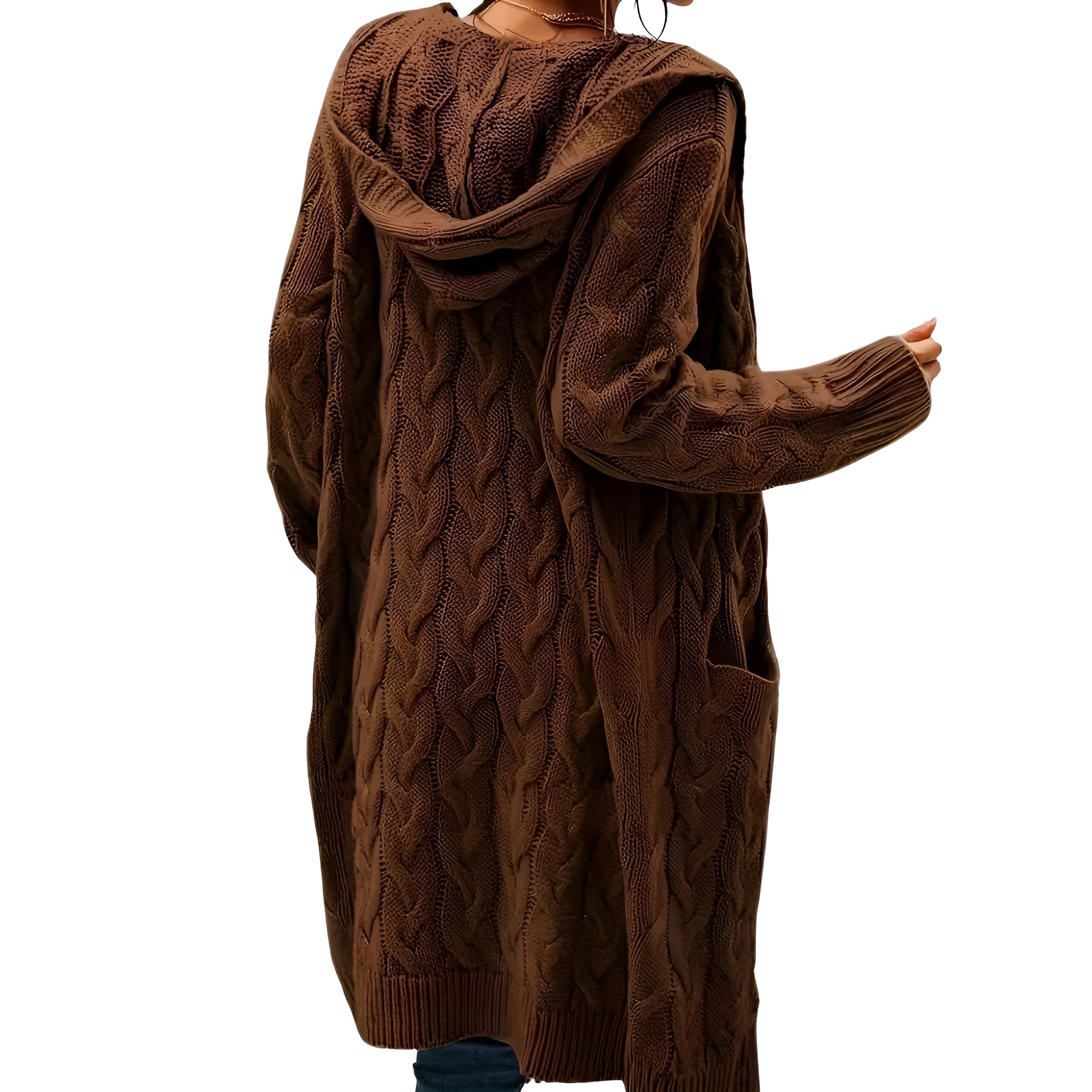 Casual Long Cardigan Knitwear For Women