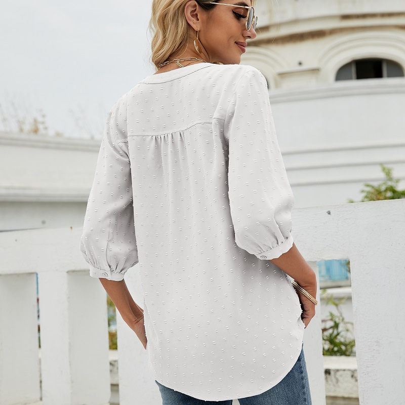 Bell Shape Long Sleeves Blouse-My Comfy Blouse