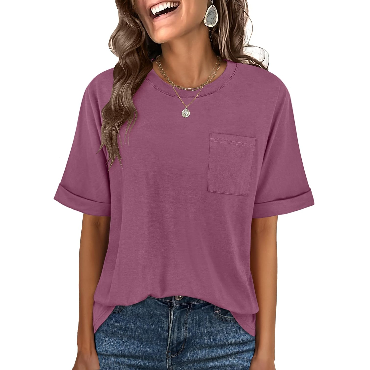 Casual Oversized Loose Summer Short Sleeve Shirt For Women