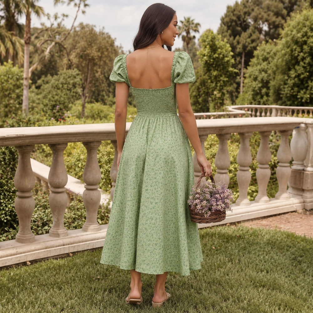 Long Backless Bodycon Summer Dress With High Split For Women