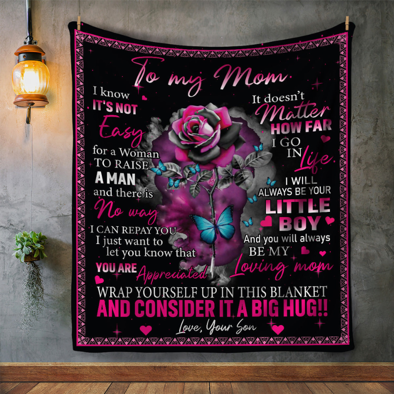 Mother Day Cozy Sentimental Blanket For Moms Comfort-My Comfy Blouse