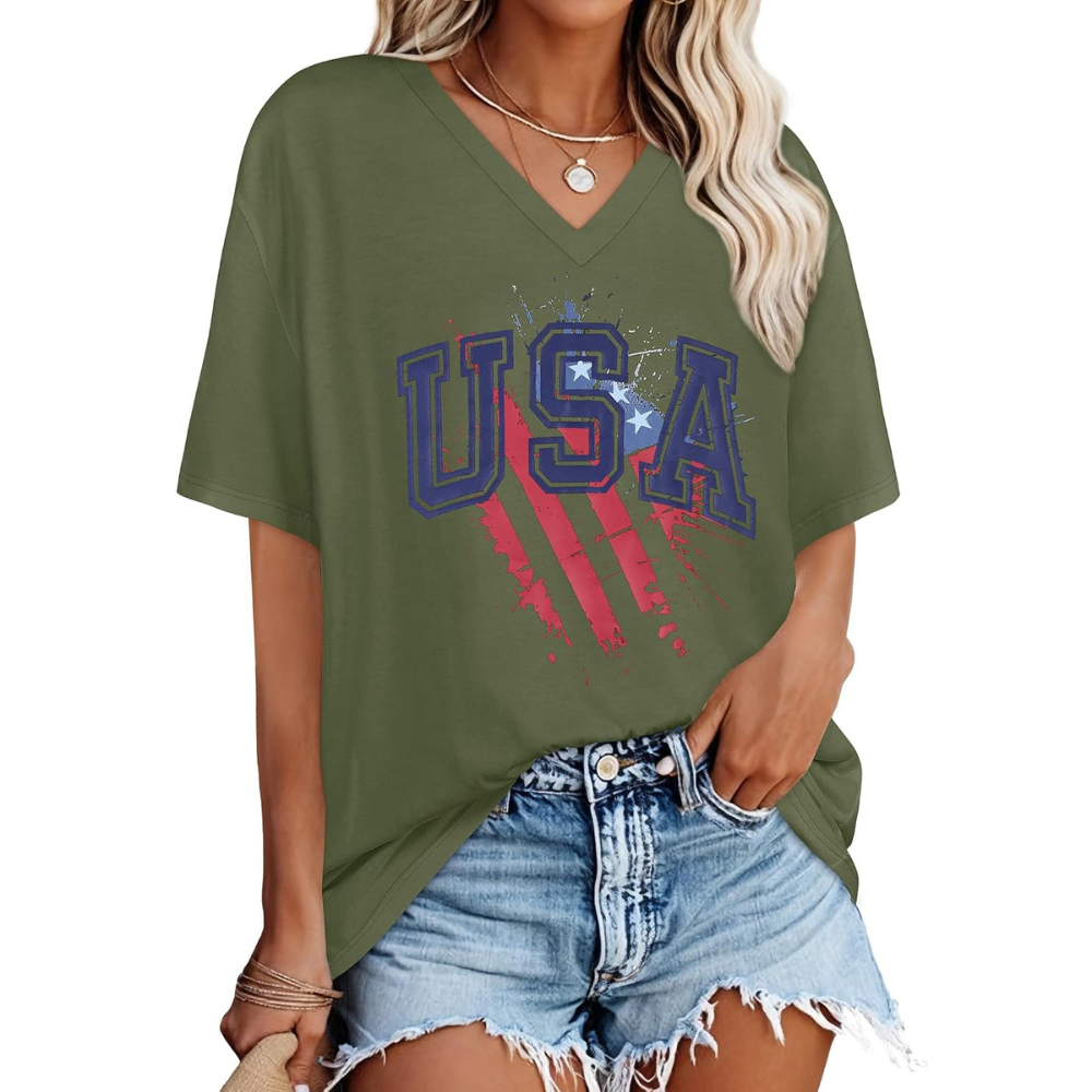 Oversized Loose Summer Short Sleeve T Shirts For Women