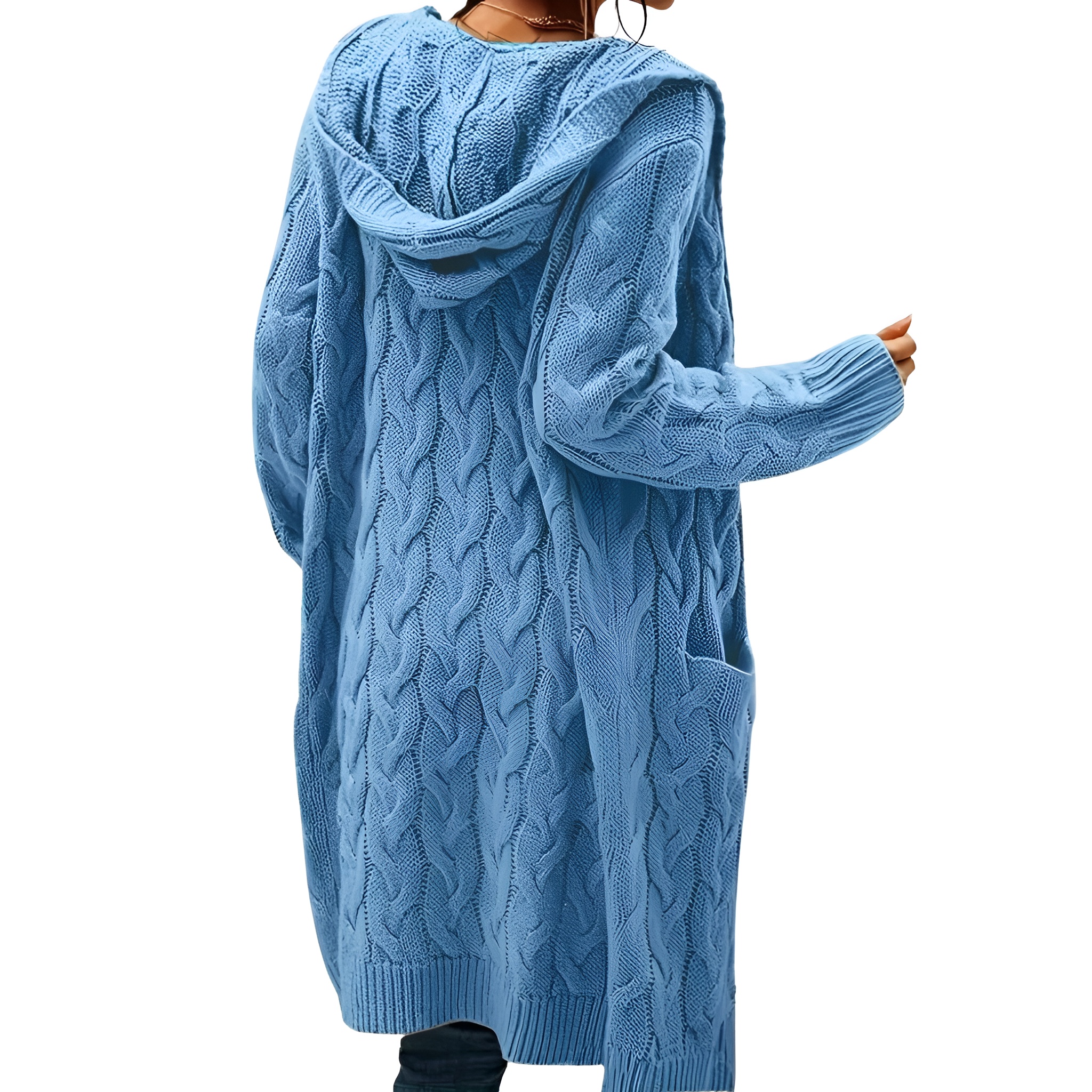 Casual Long Cardigan Knitwear For Women