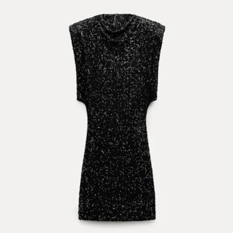 Sparkling Sequin Party Dress-My Comfy Blouse