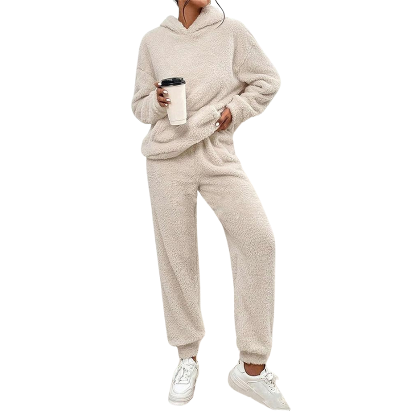Comfortable Hooded Lounge Set-My Comfy Blouse
