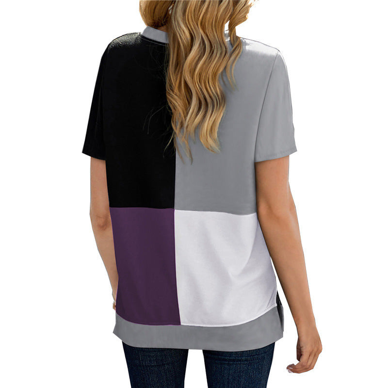 Round Neck Casual T-Shirt-My Comfy Blouse