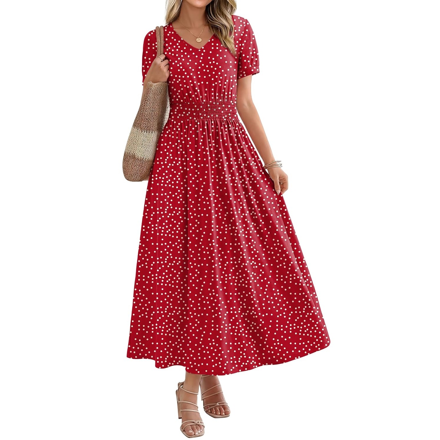 Boho Casual Midi Long Dress For Women