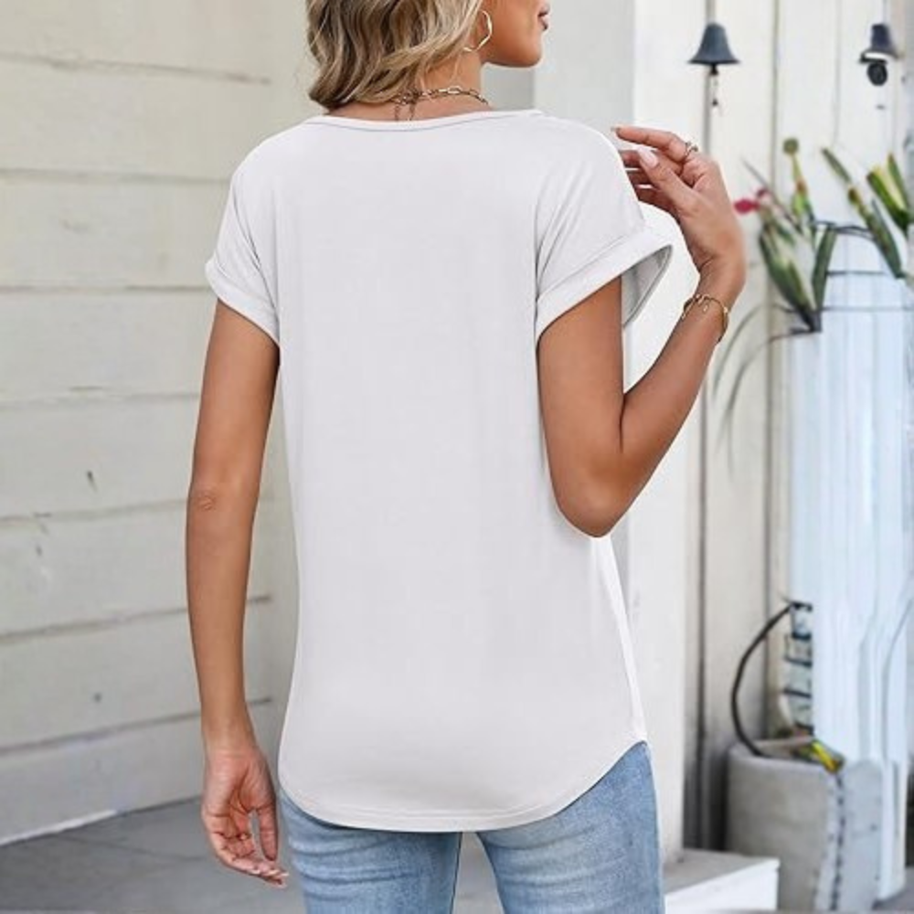 Vintage Inspired Smocked Blouse Casual Summer Wear For Women