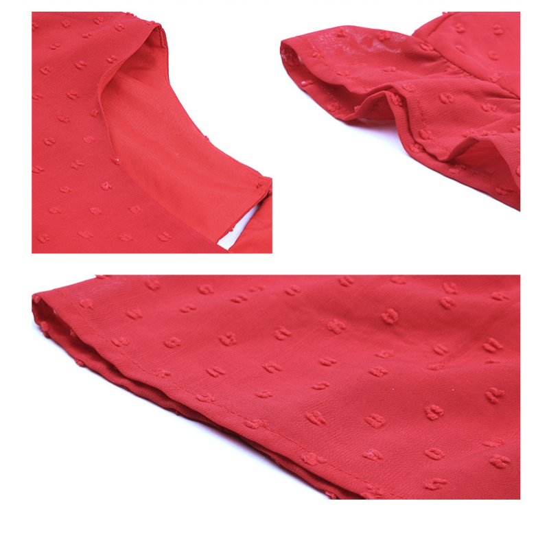 Multi Layered Frilled Short Sleeve Blouse-My Comfy Blouse