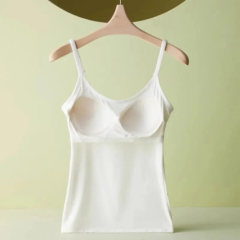 Designed Bra Tank Top  For Comfort and Support in One Piece-My Comfy Blouse