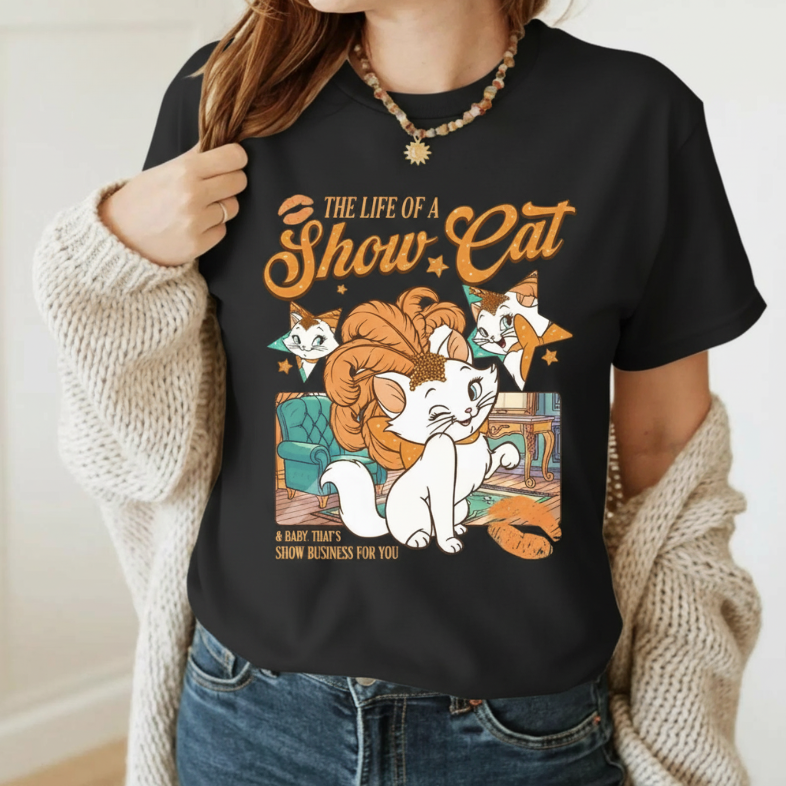 Crown Queen Graphic Printed T Shirt