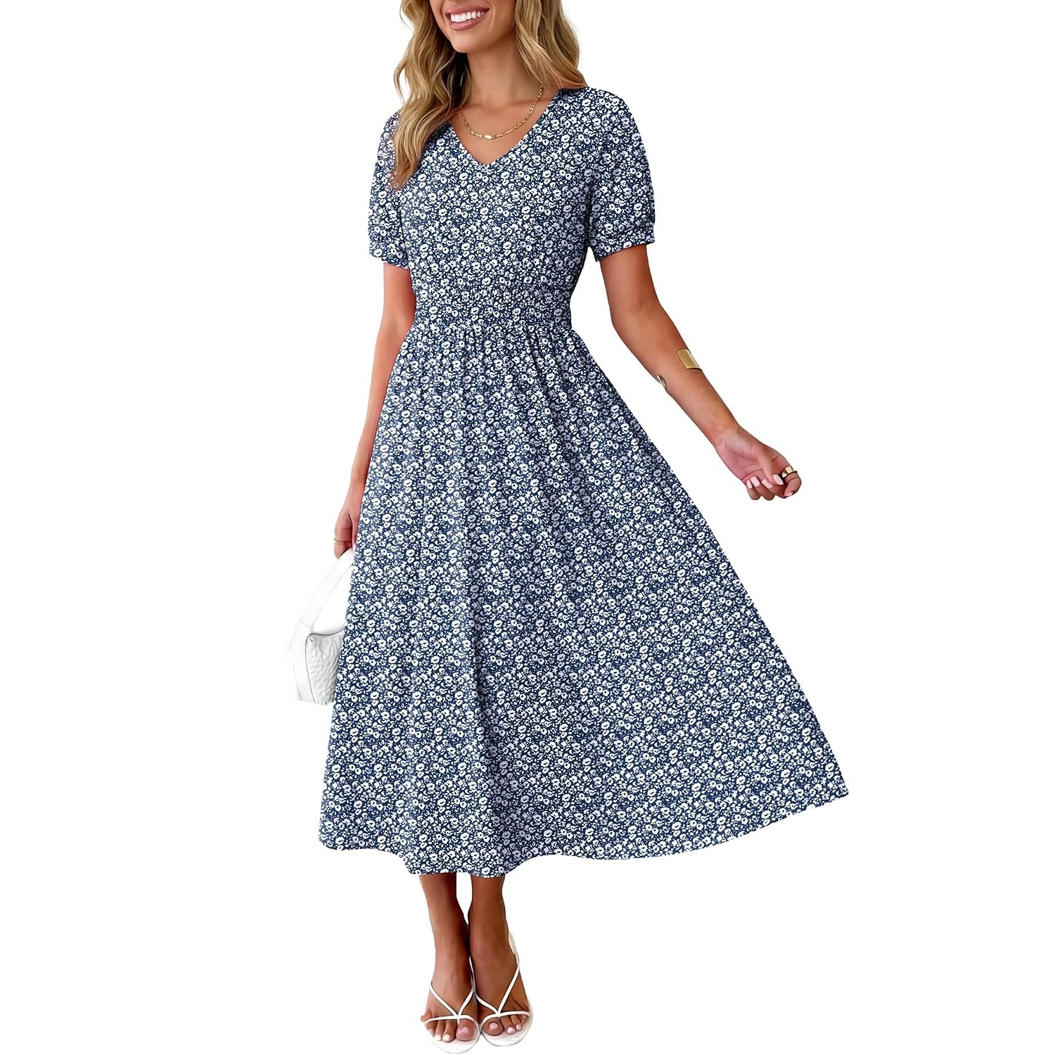 Boho Casual Midi Long Dress For Women