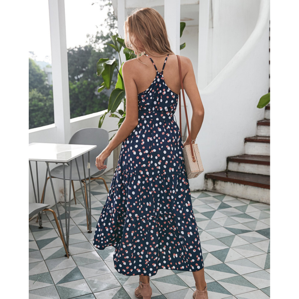 Women’s Polka Dot Dress-My Comfy Blouse