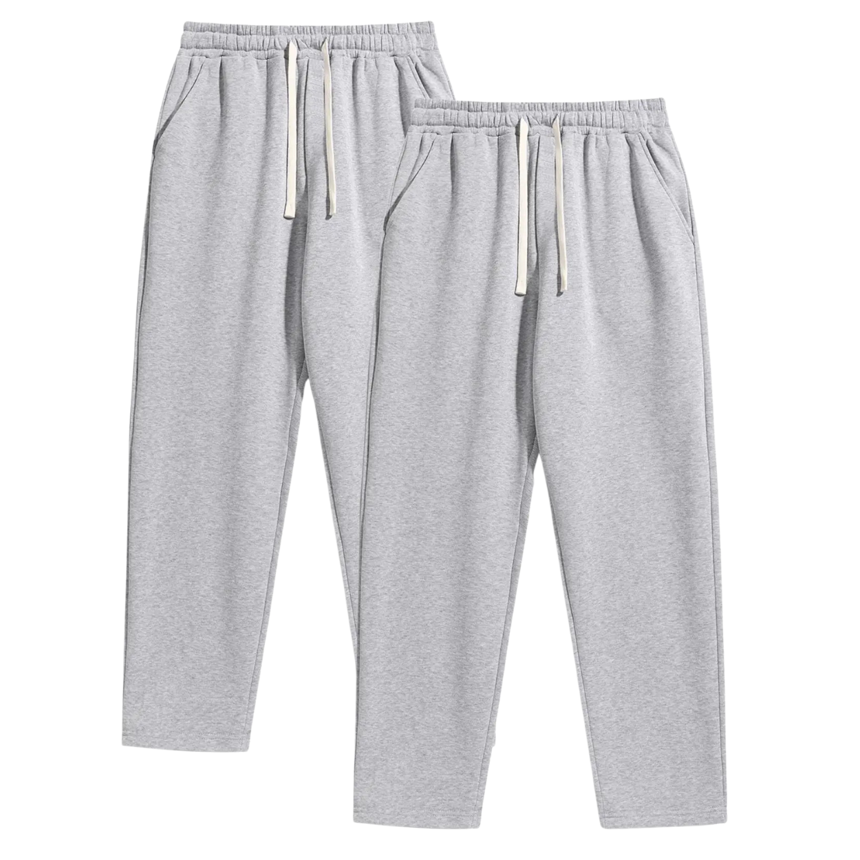 2 Pieces Casual Sweatpants With Pockets For Men