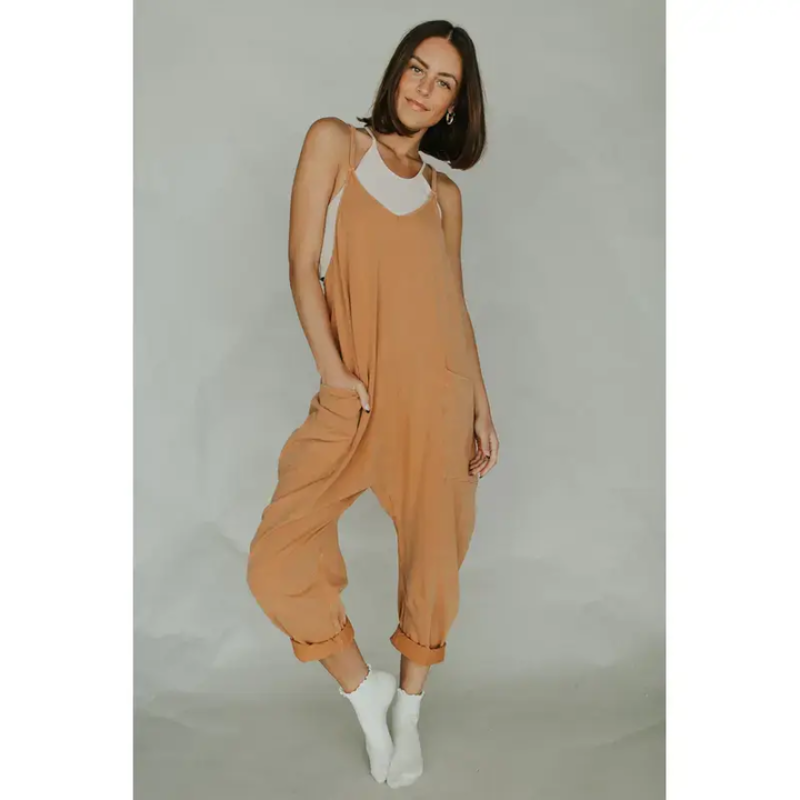 Women's Casual Wide Leg Comfy Jumpsuit-My Comfy Blouse