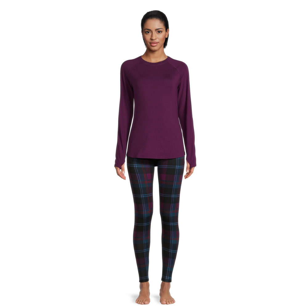 Thermal Knit Two Piece Set With Pullover Top And Leggings-My Comfy Blouse