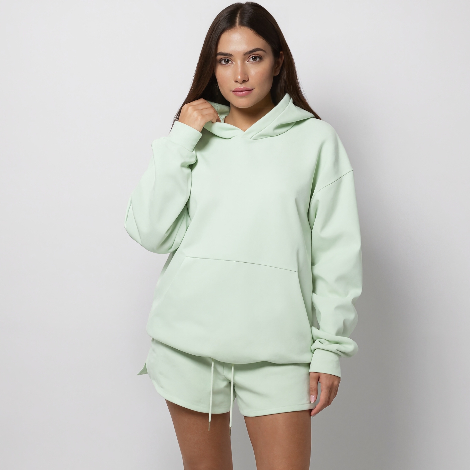 Pastel Top And Shorts Matching Set