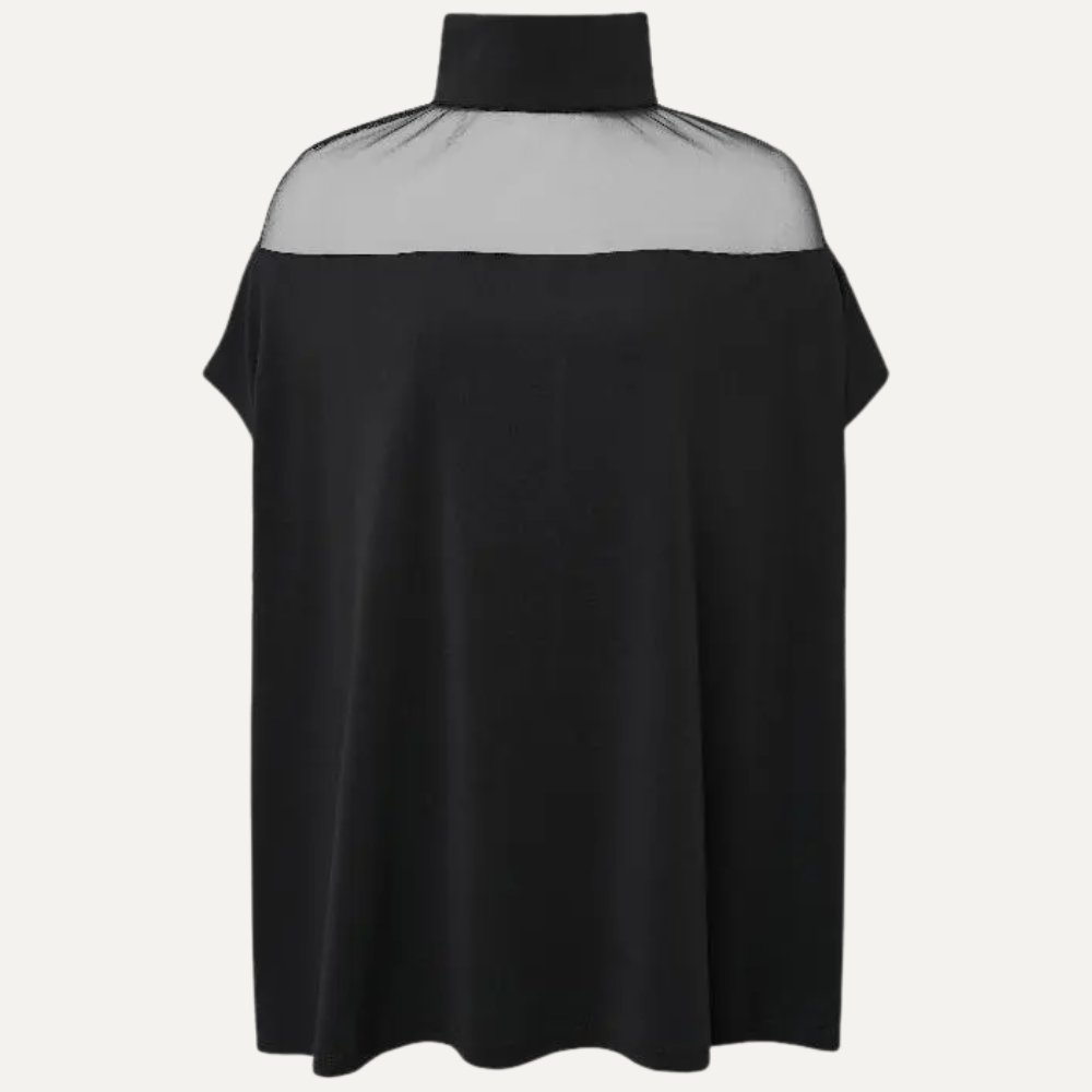 Draped Sleeve Loose Fit Knit Blouse-My Comfy Blouse