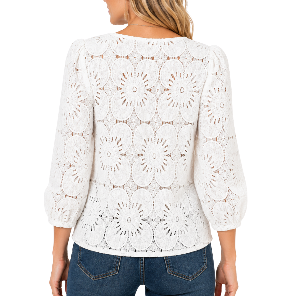 Casual 3/4 Length Sleeve Tops For Women