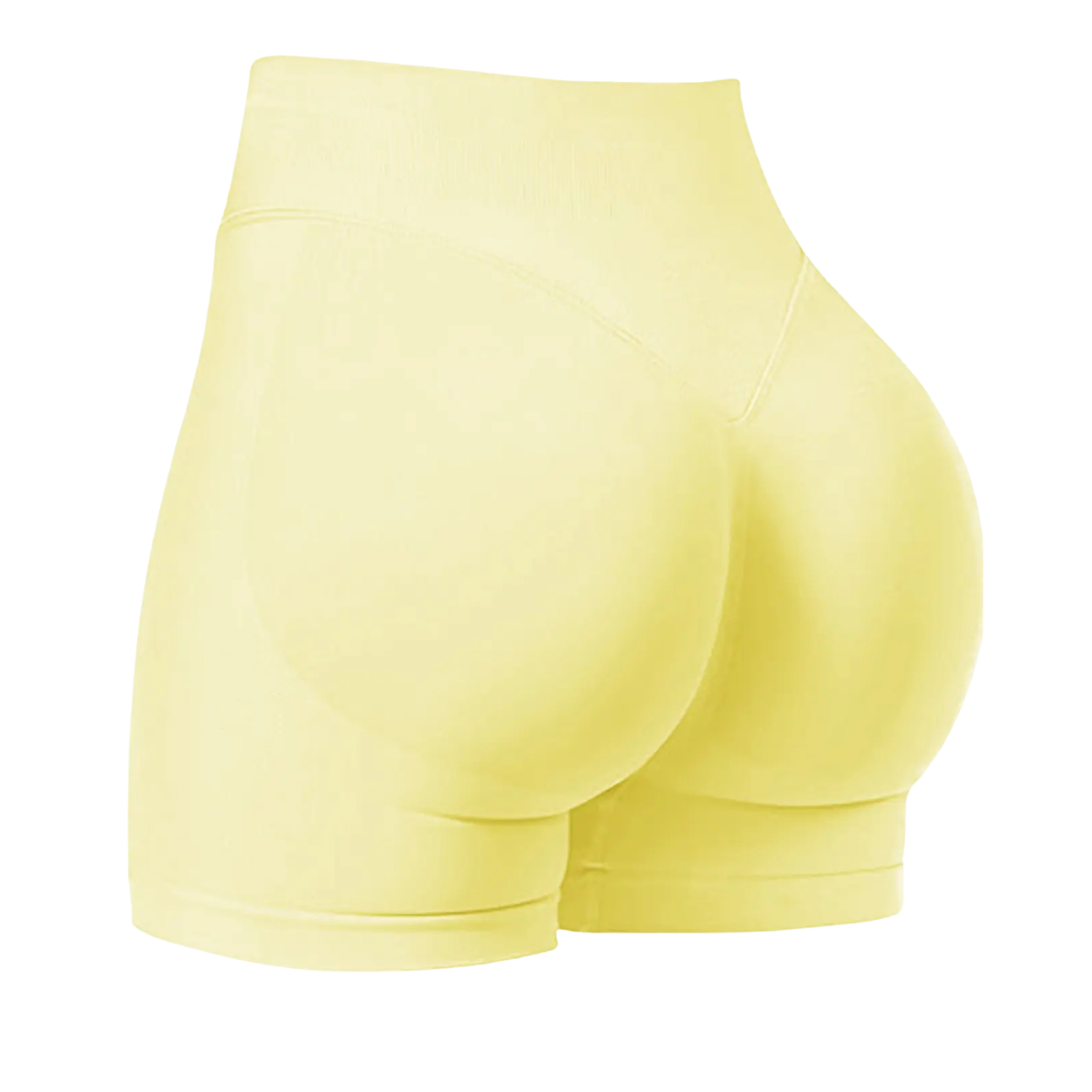 Comfortable And Seamless Stretch Fitness Shorts For Women