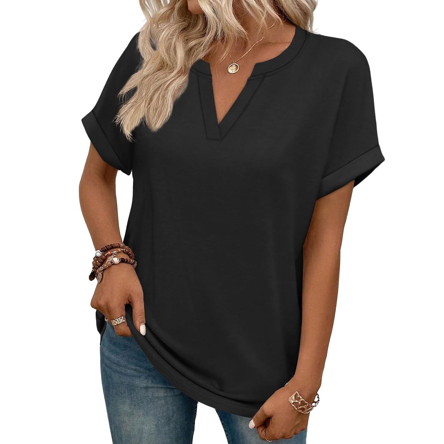 Casual Spring Summer Short Sleeve T Shirt For Women