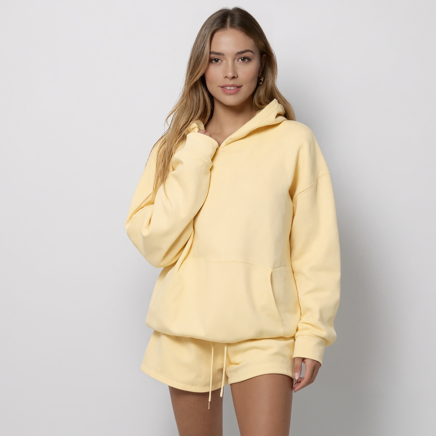 Pastel Top And Shorts Matching Set