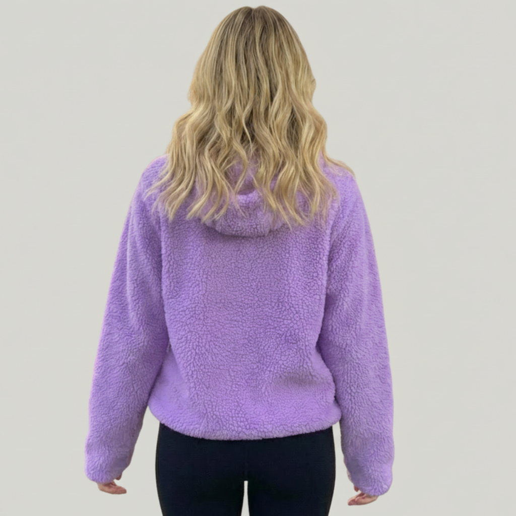 Half Zip Fleece Pullover For Women