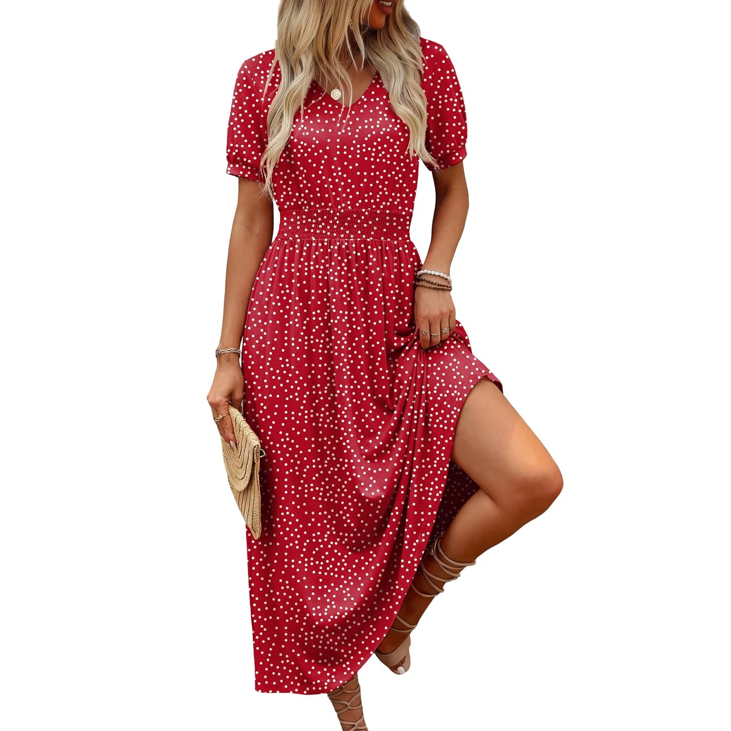 Boho Casual Midi Long Dress For Women