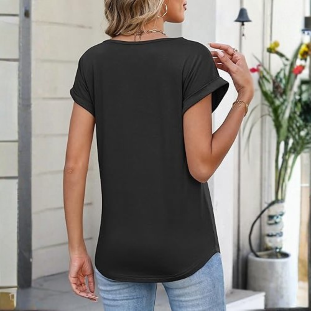 Vintage Inspired Smocked Blouse Casual Summer Wear For Women