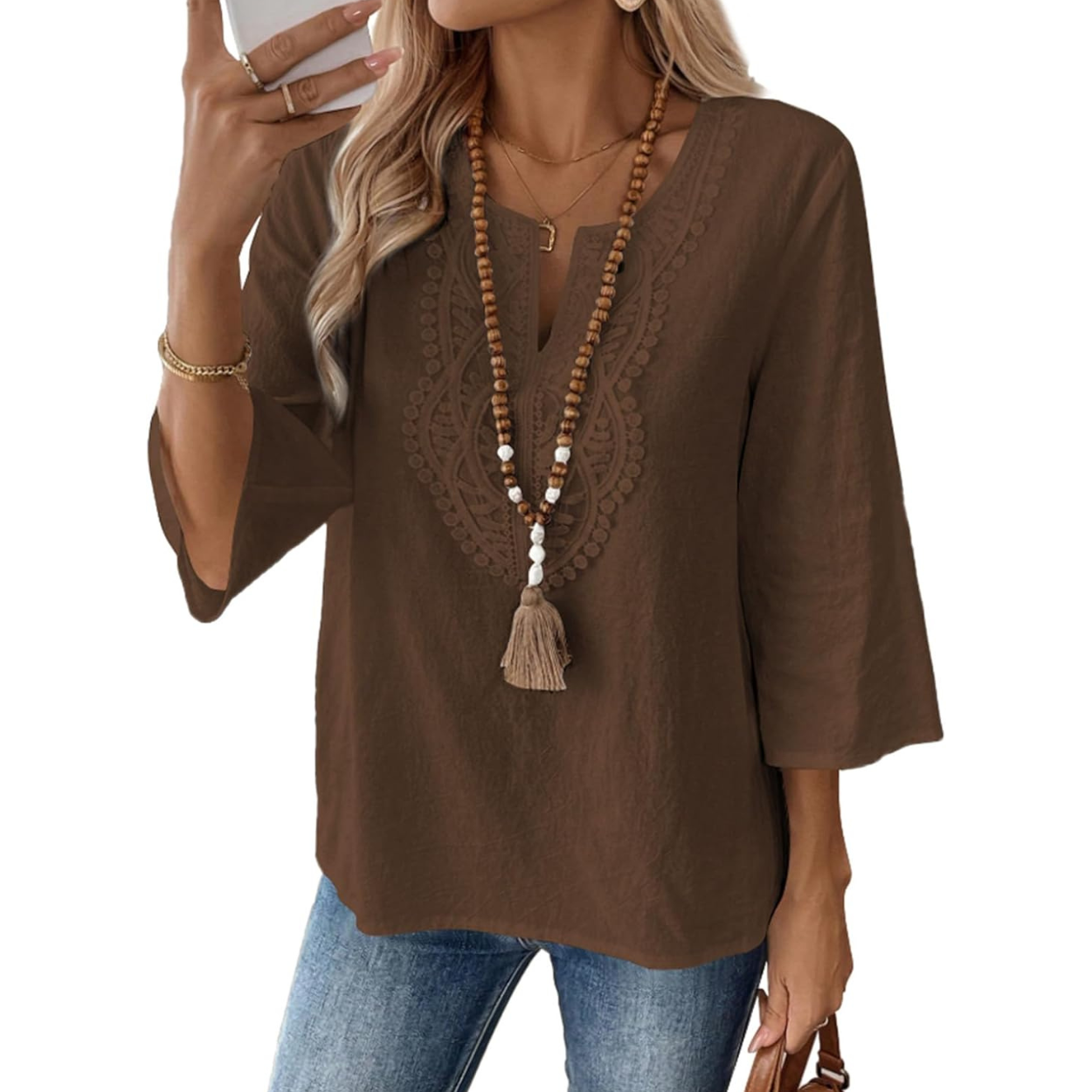 Casual Spring Long Sleeve Top For Women
