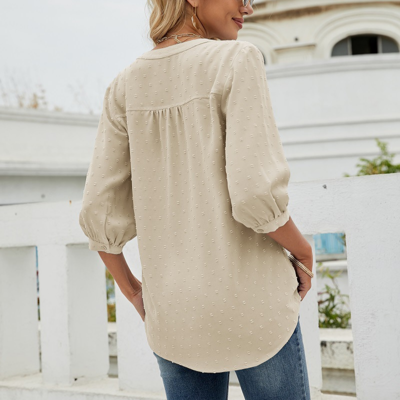 Bell Shape Long Sleeves Blouse-My Comfy Blouse