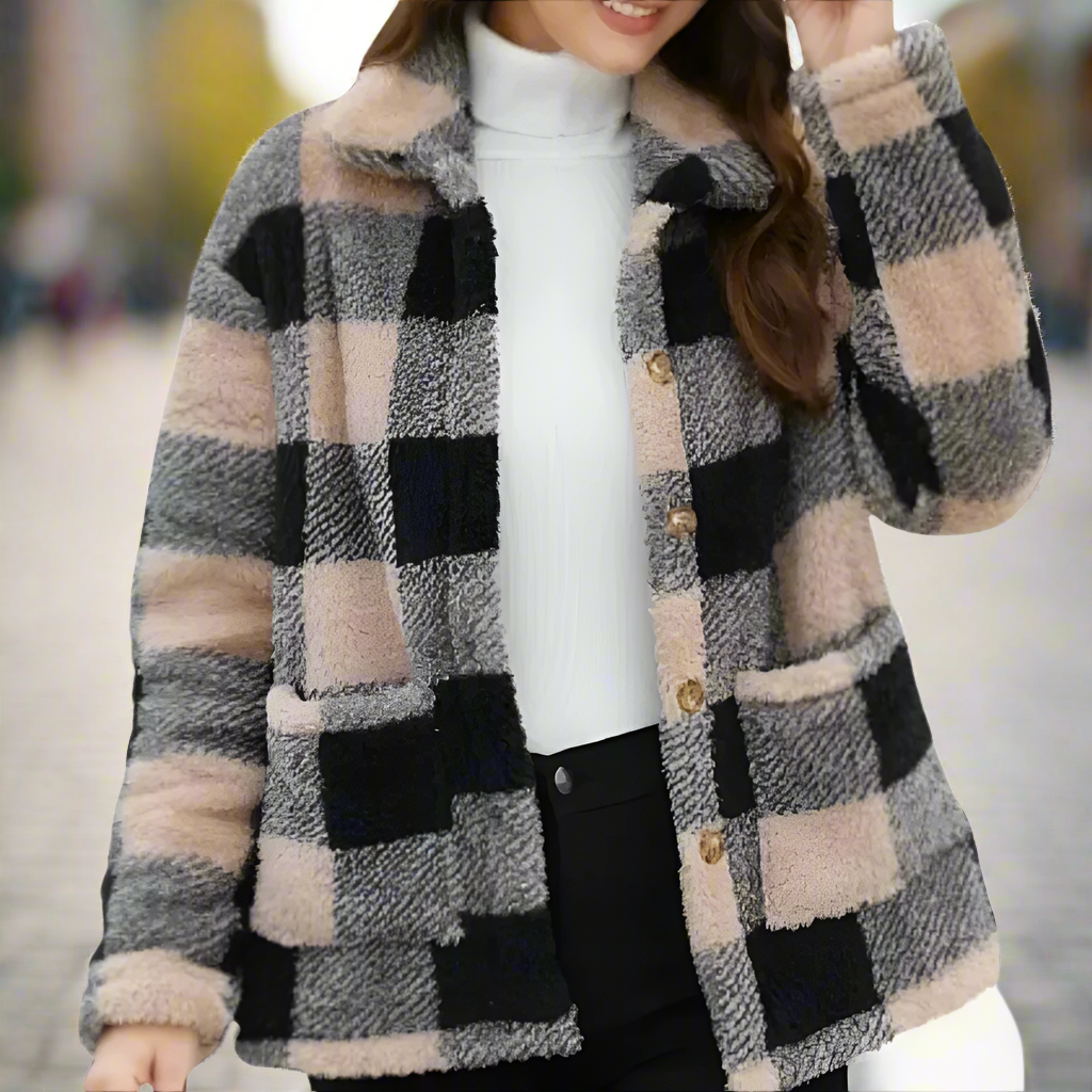 Long Sleeve Loose Fit Casual Jacket-My Comfy Blouse