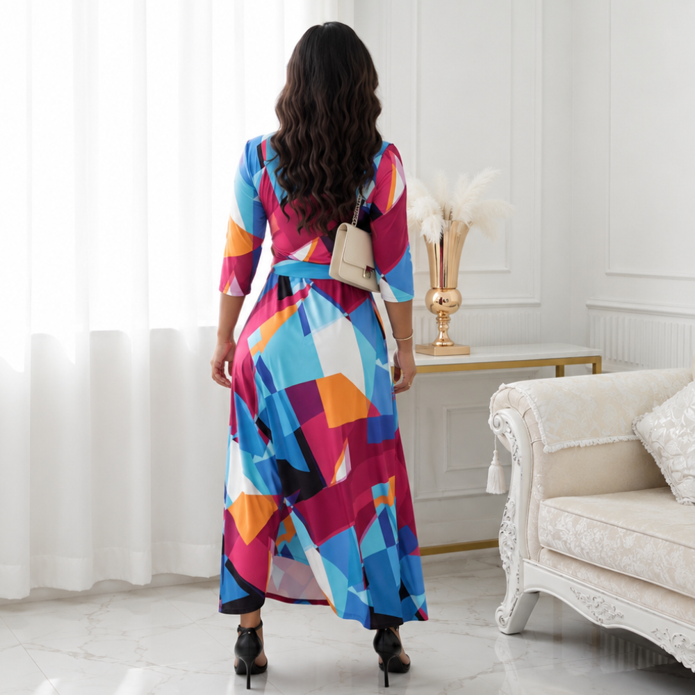 Casual Summer Maxi Dress Sleeve For Women