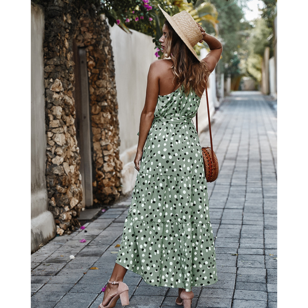 Women’s Polka Dot Dress-My Comfy Blouse