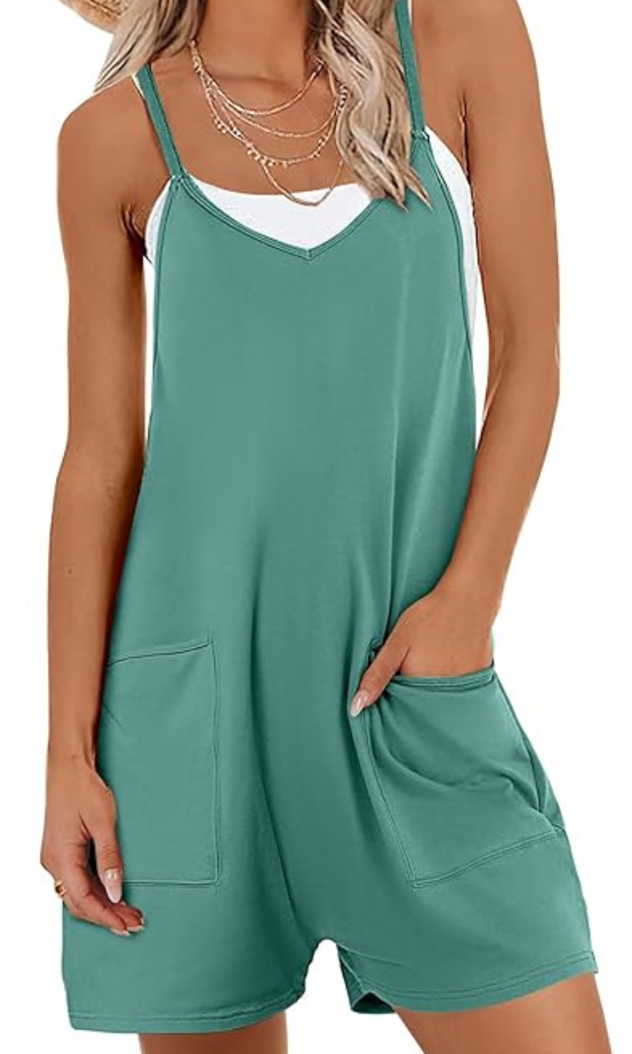 Loose Fit Sleeveless Jumpsuit For Casual Summer And Travel Days-My Comfy Blouse