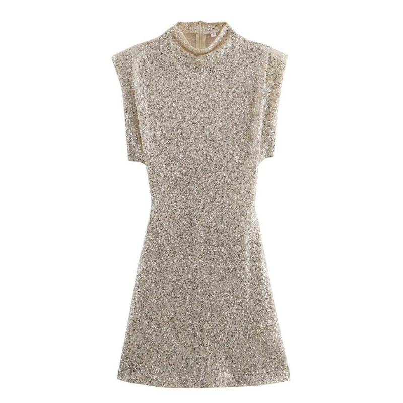 Sparkling Sequin Party Dress-My Comfy Blouse