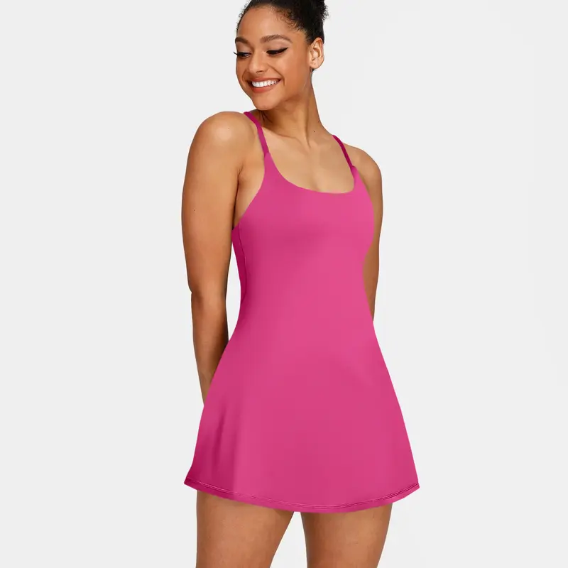 Casual Backless Active Dress For Dance Wear For Women