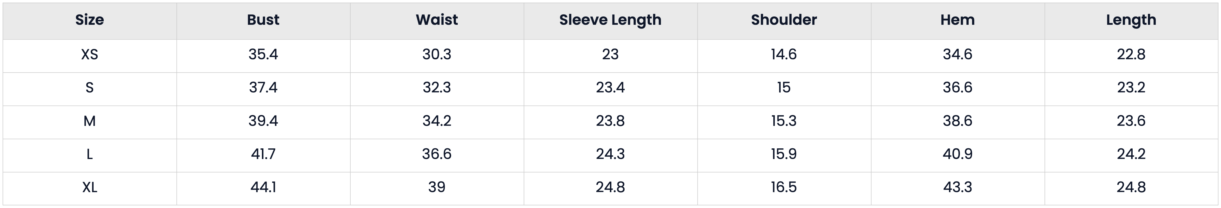 Size Chart for Lightweight Faux Suede Casual Fall Winter Zip Up Jacket for Women