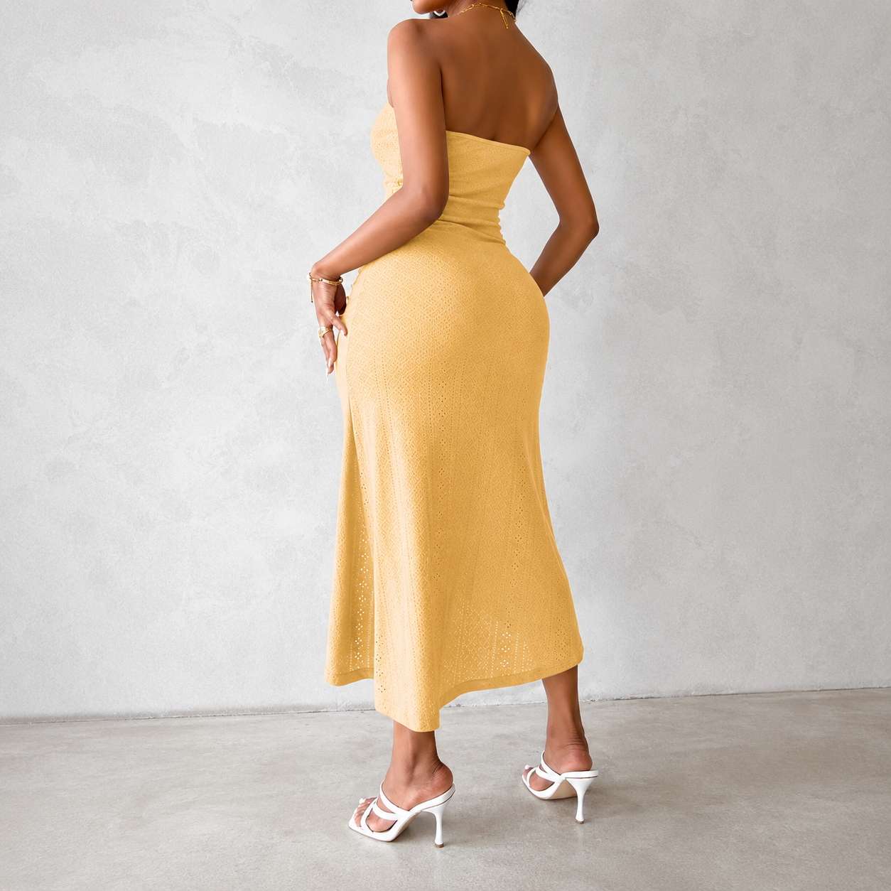 Asymmetrical And Bodycon Wrap Maxi Dress Cover-ups For Women