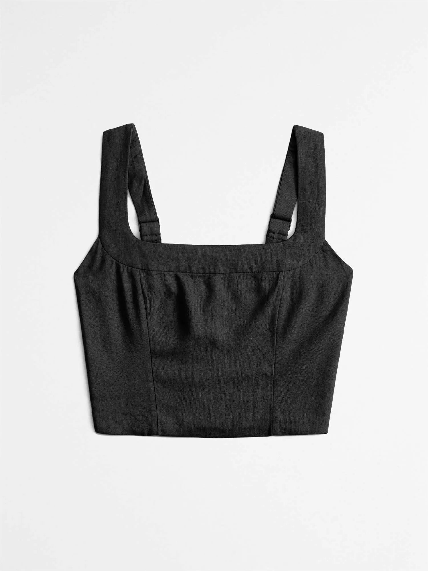 Tailored And Lifted Linen Blend Set-My Comfy Blouse