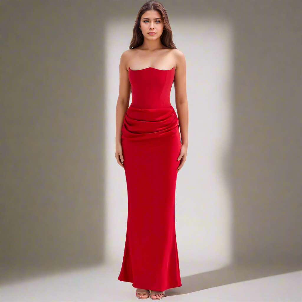 Sculpted Grace Belle Dress