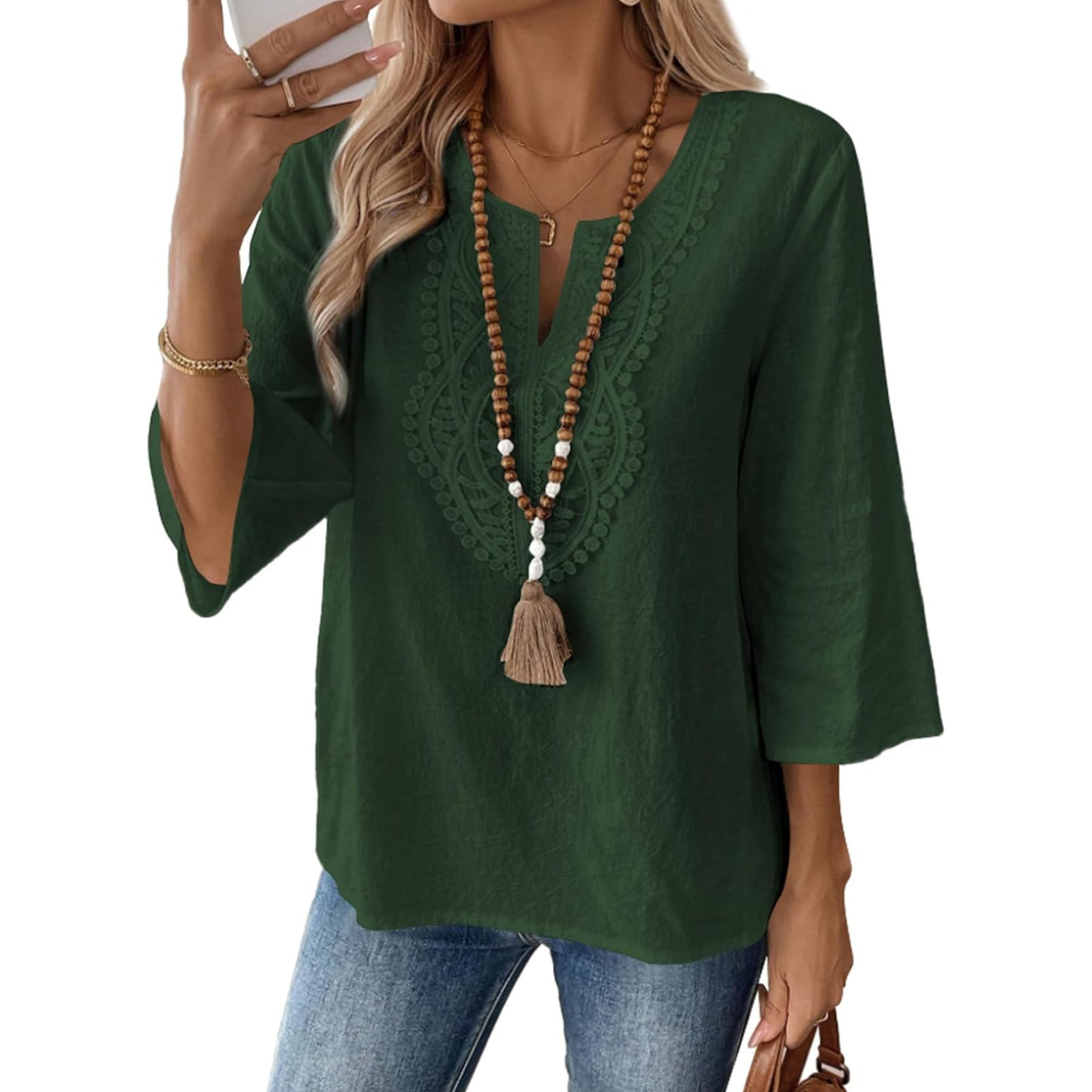 Casual Spring Long Sleeve Top For Women