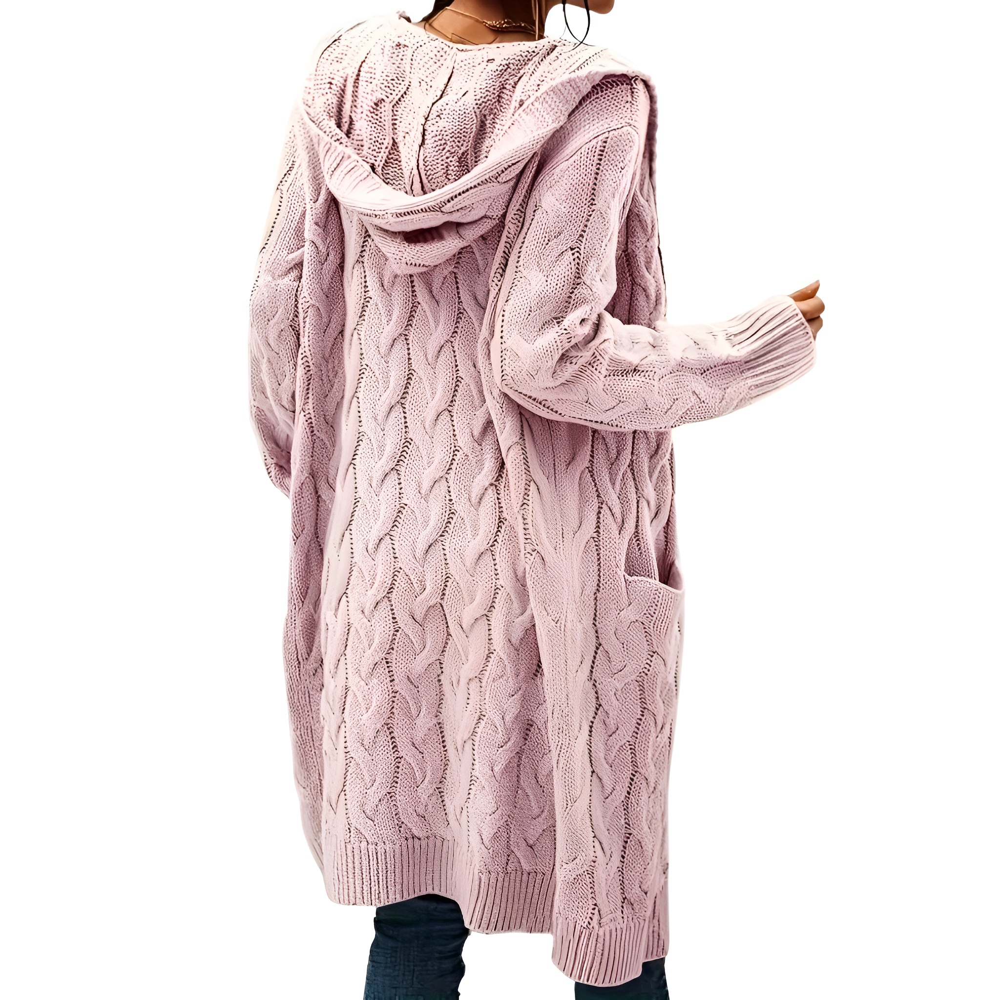 Casual Long Cardigan Knitwear For Women