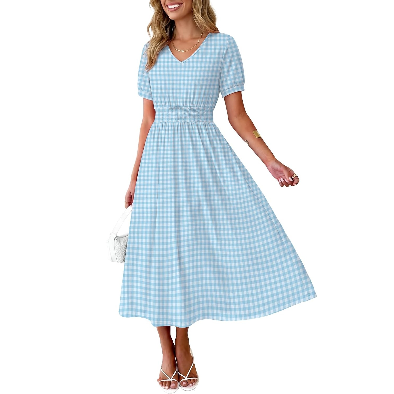 Boho Casual Midi Long Dress For Women