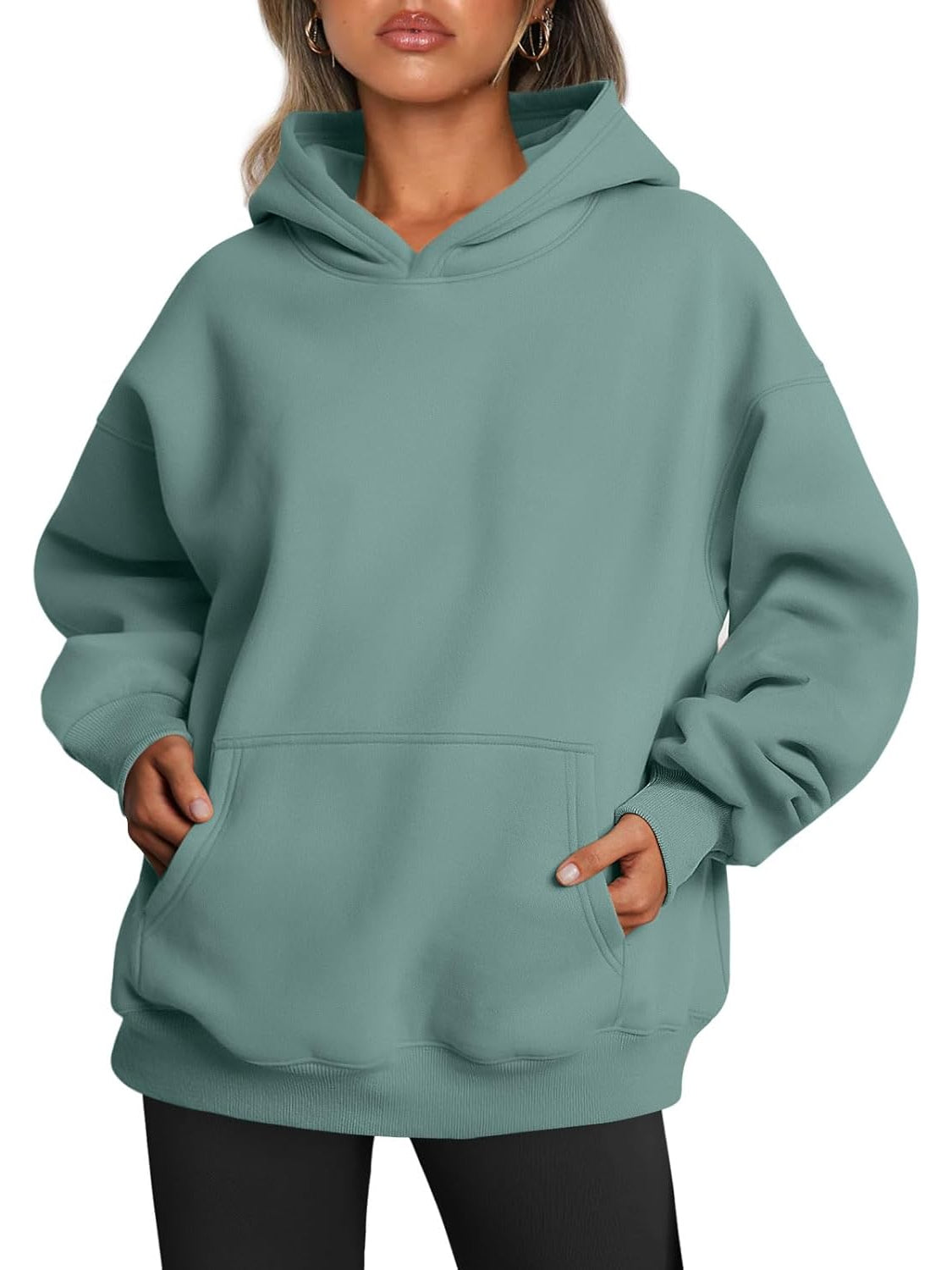 Long Sleeve Pullover Hoodie For Woman-My Comfy Blouse