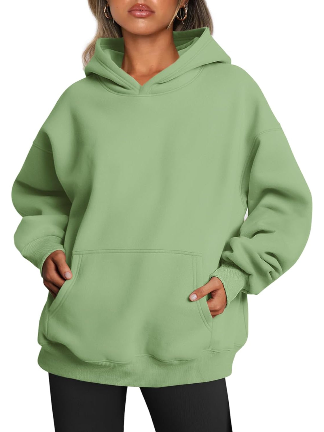 Oversized Fleece Hoodie For Woman-My Comfy Blouse