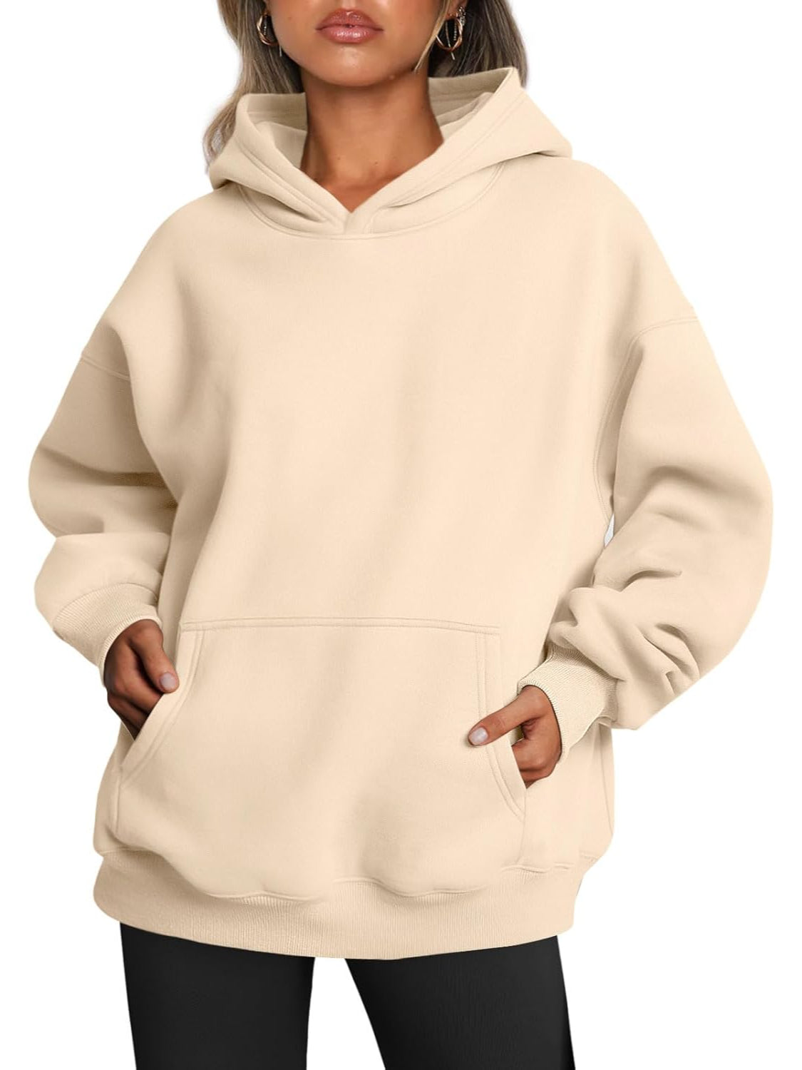 Long Sleeve Pullover Hoodie For Woman-My Comfy Blouse