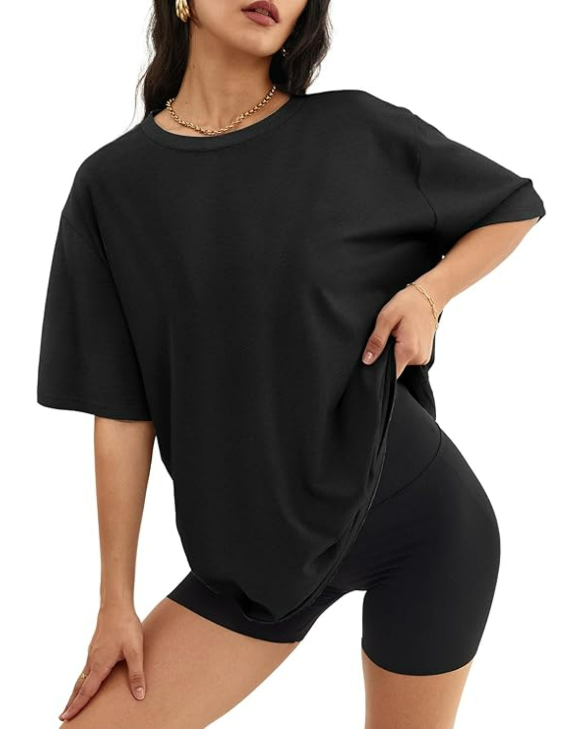 Oversized Loose Fit Top For Casual Summer And Everyday Wear-My Comfy Blouse